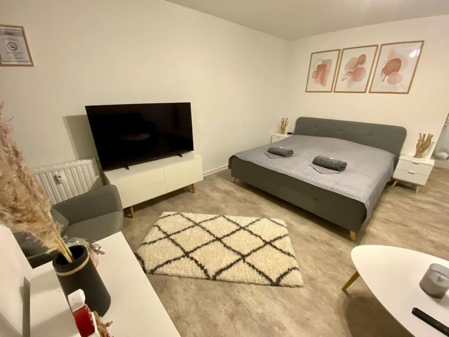 Stilvolle Ferienwohnung Mit Stellplatz Wlan Free Netflix Naehe Bahnhof Zwickau Eksteriør bilde
